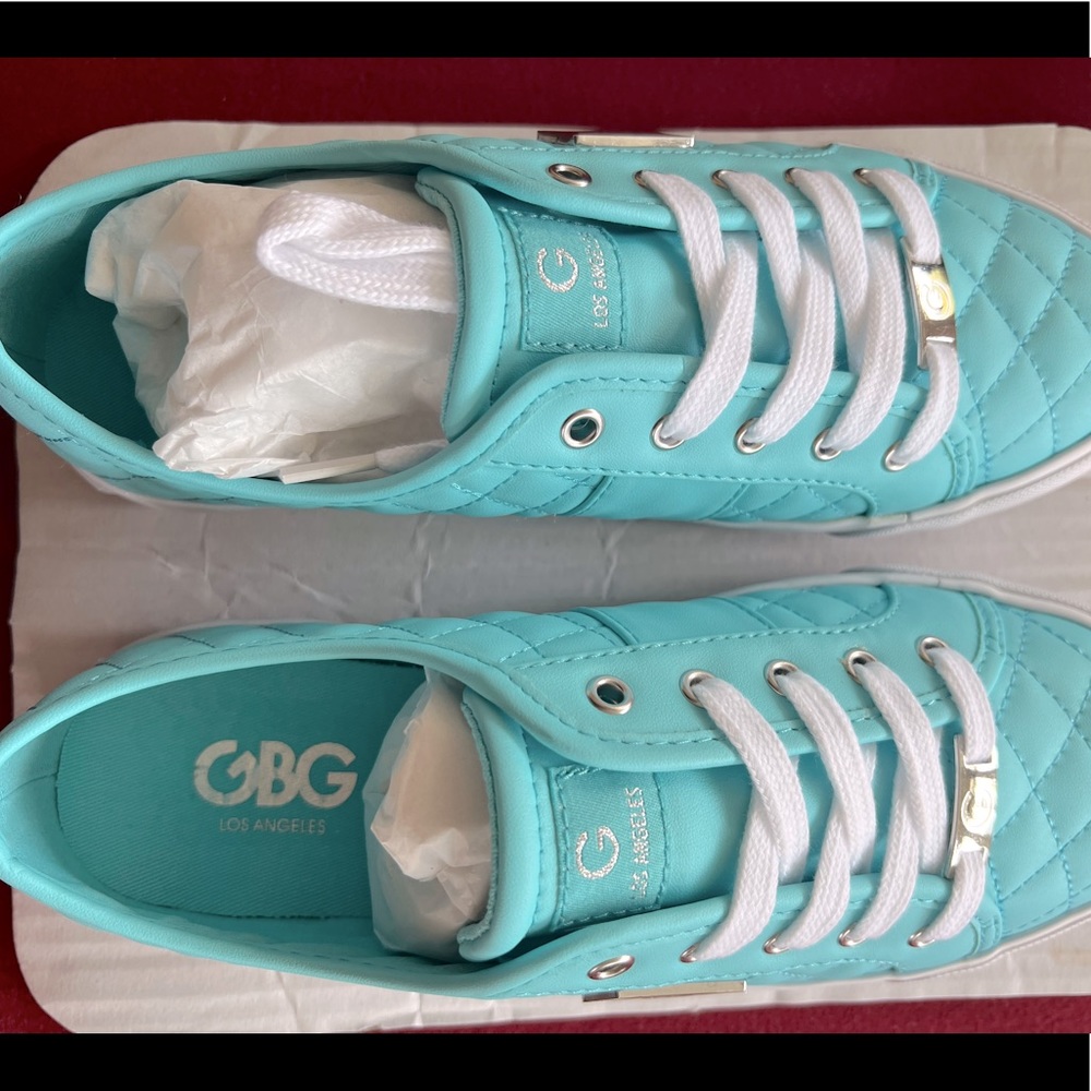 Guess Aqua Blue Sneakers